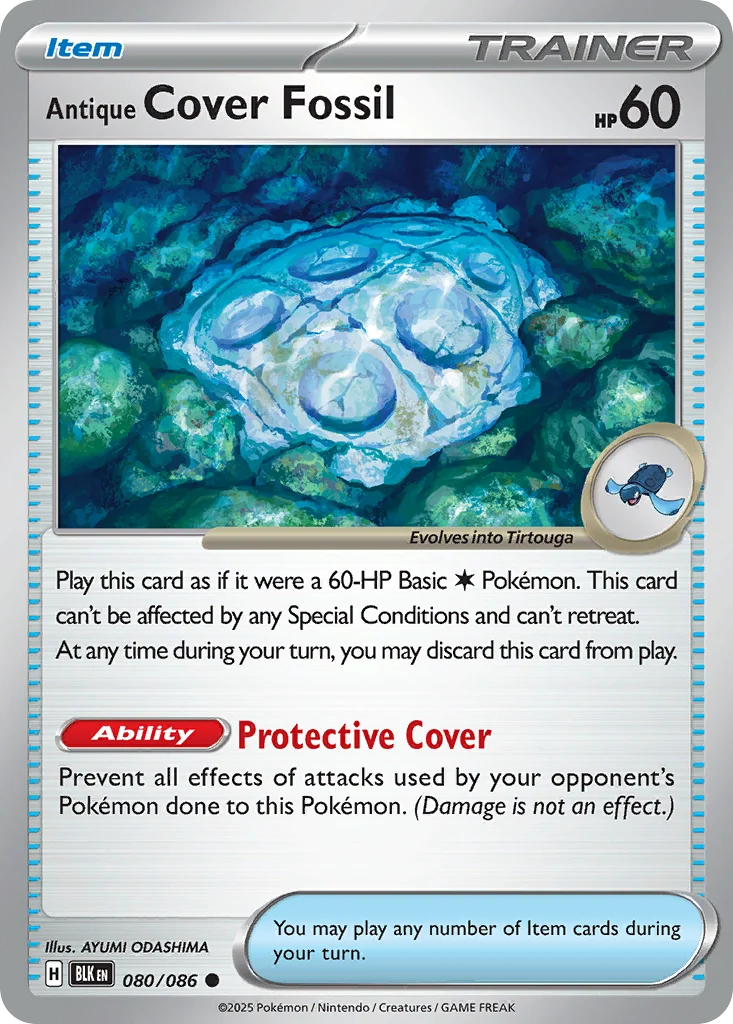 Antique Cover Fossil · Black Bolt
