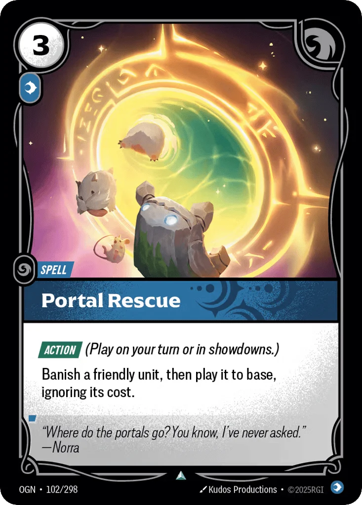 Portal Rescue · Origins