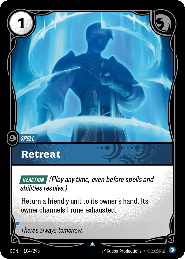 Retreat · Origins