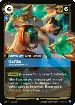 Kai'sa, Evolutionary