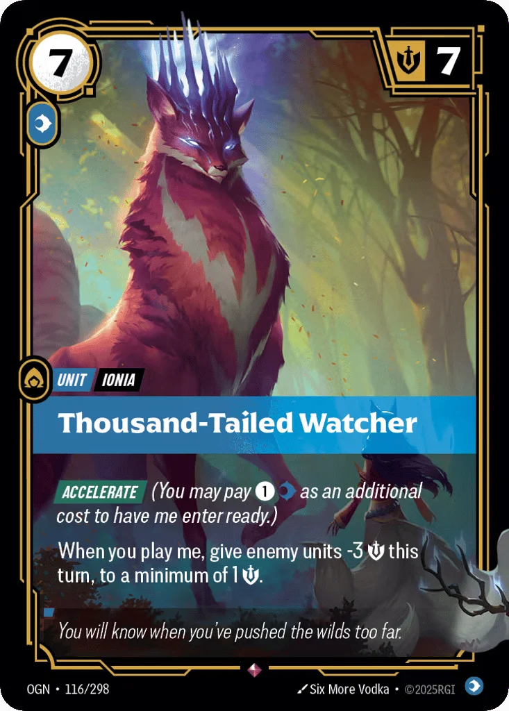 Thousand-tailed Watcher · Origins