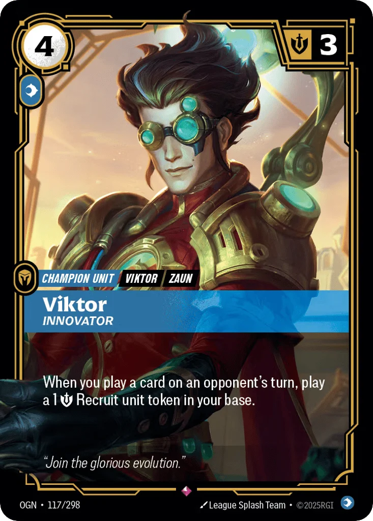 Viktor, Innovator · Origins