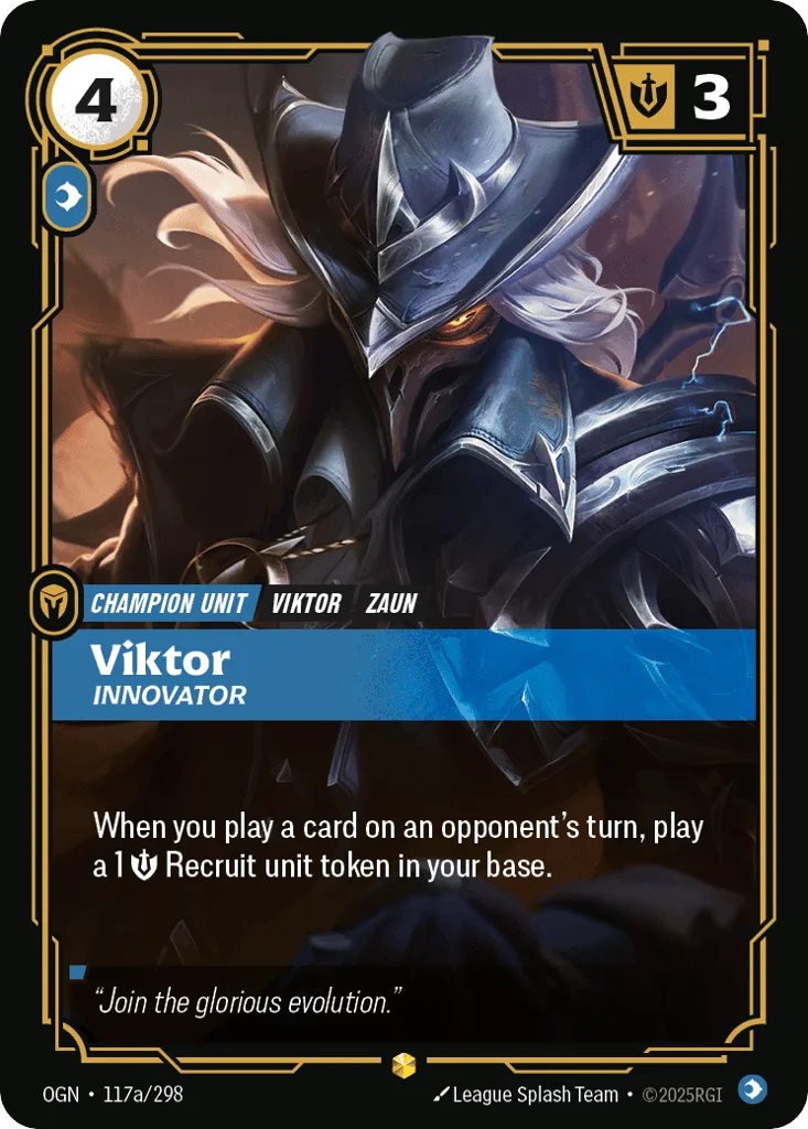 Viktor, Innovator · Origins