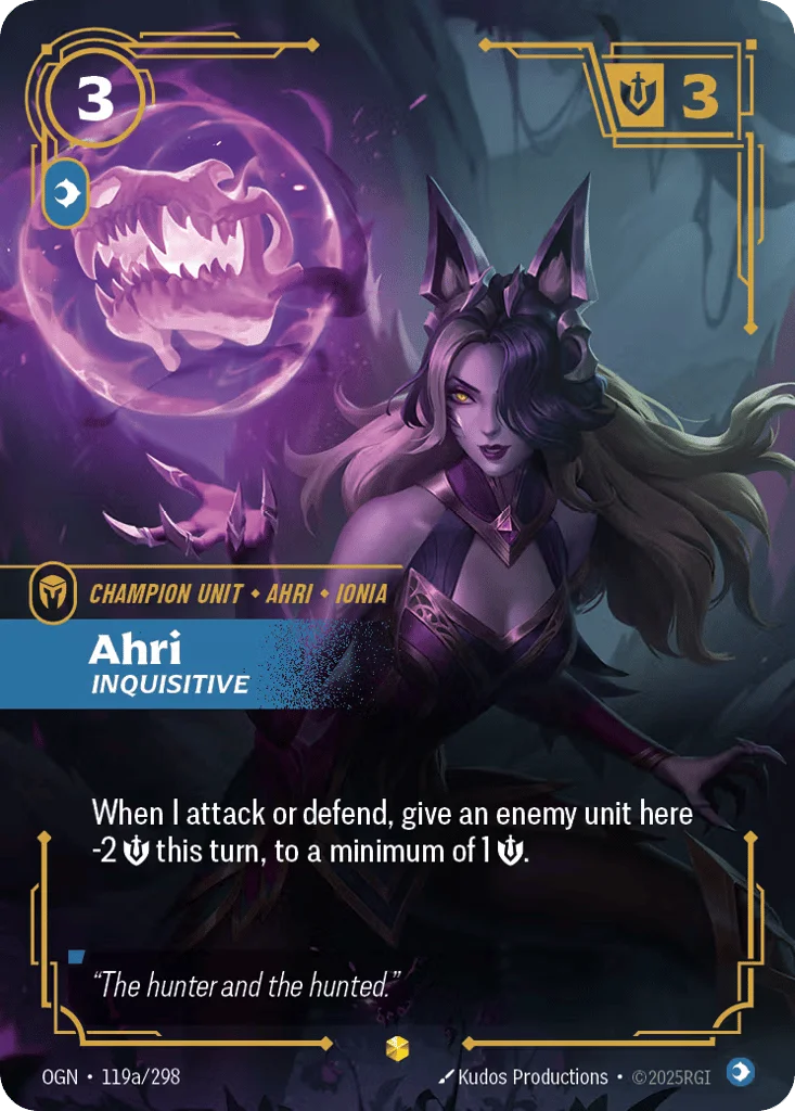 Ahri, Inquisitive · Origins