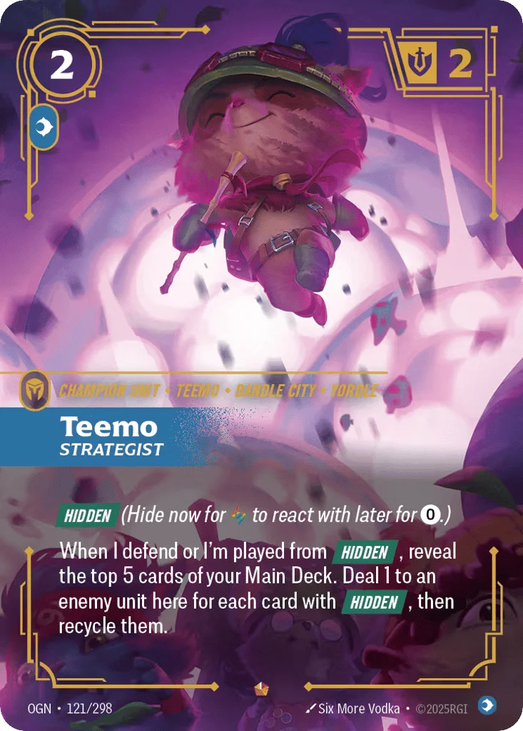 Teemo, Strategist · Origins