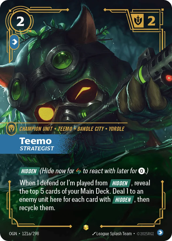 Teemo, Strategist · Origins