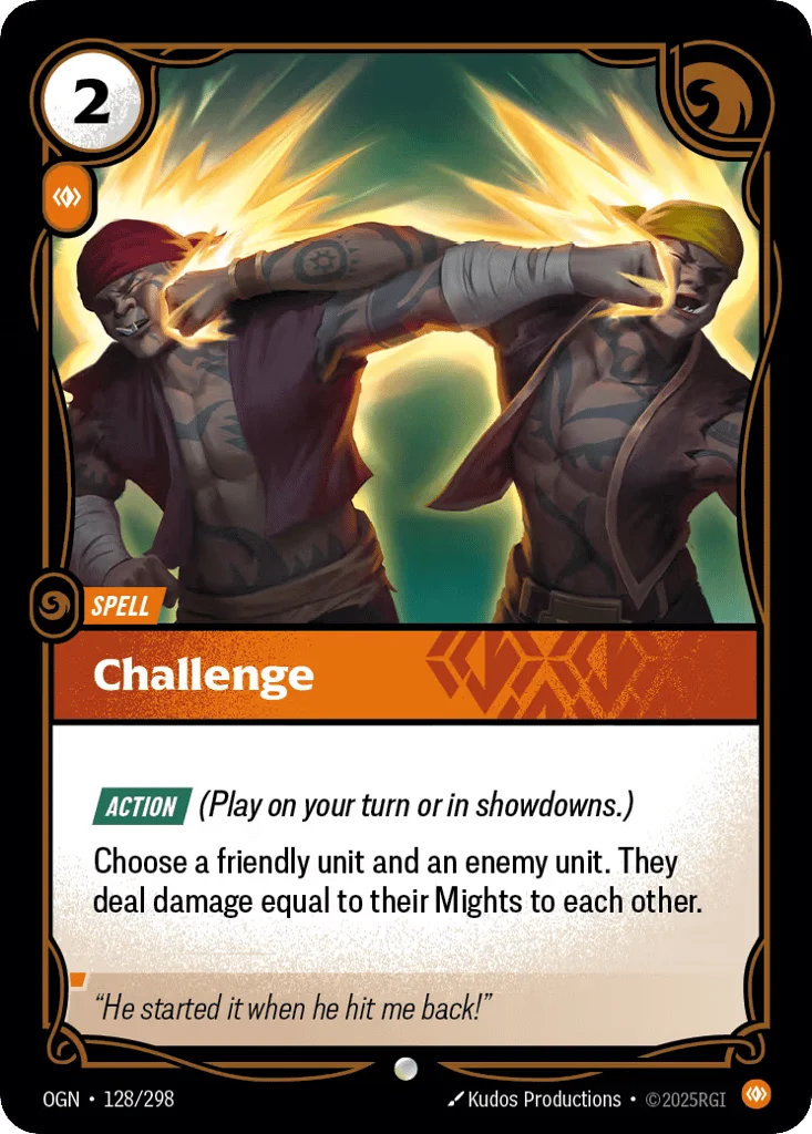 Challenge · Origins