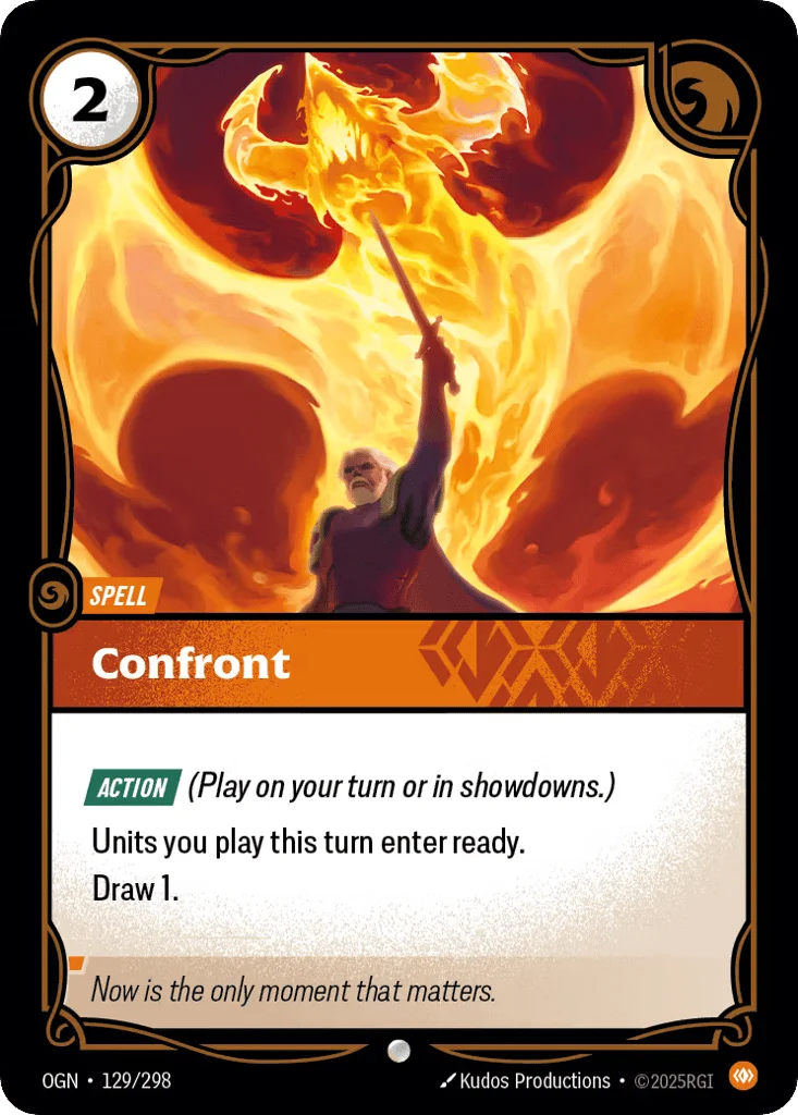 Confront · Origins