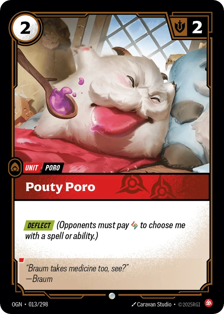 Pouty Poro · Origins
