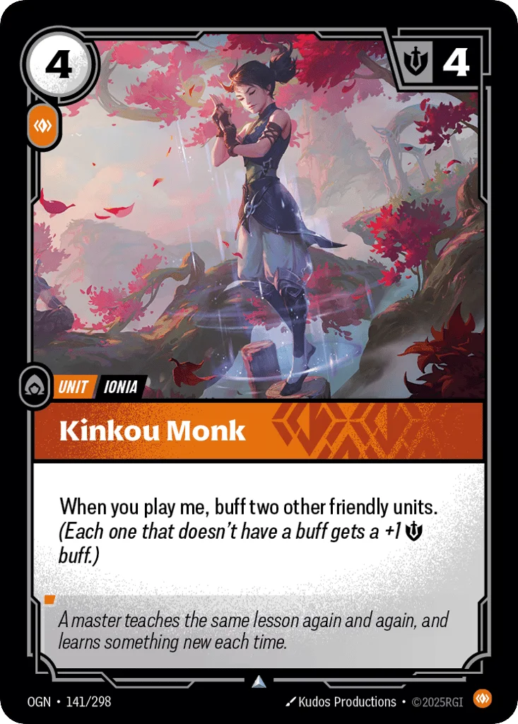 Kinkou Monk · Origins