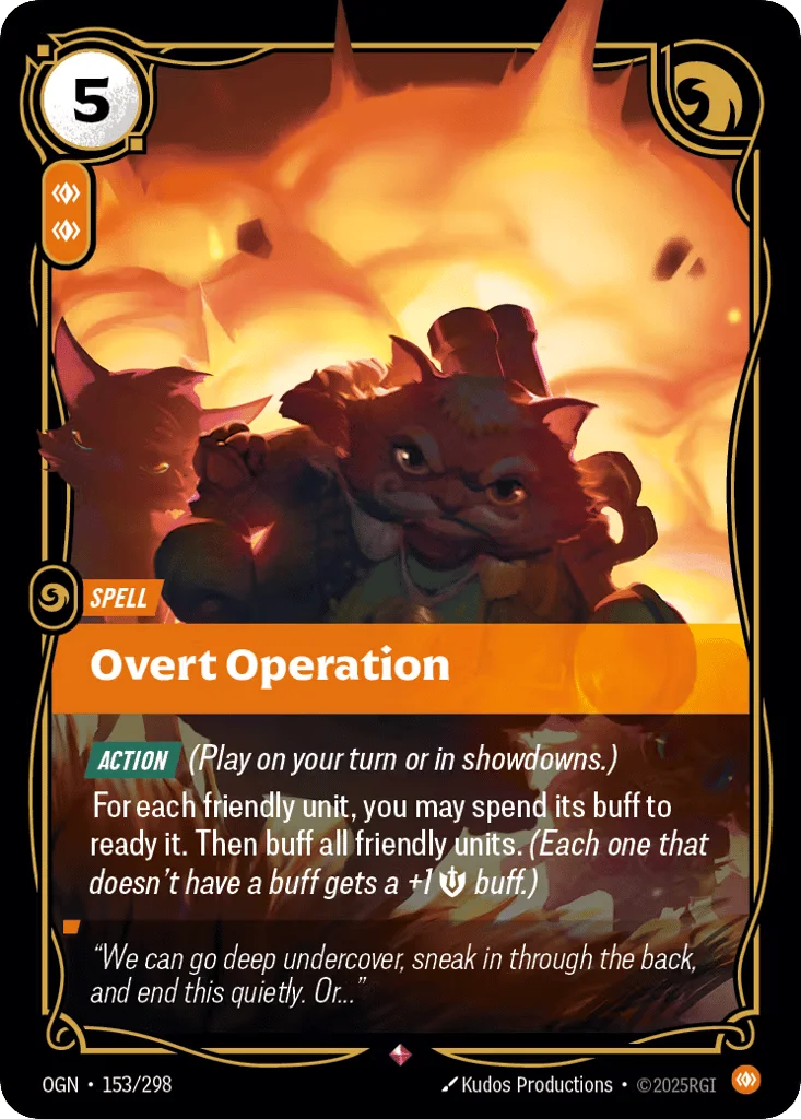 Overt Operation · Origins