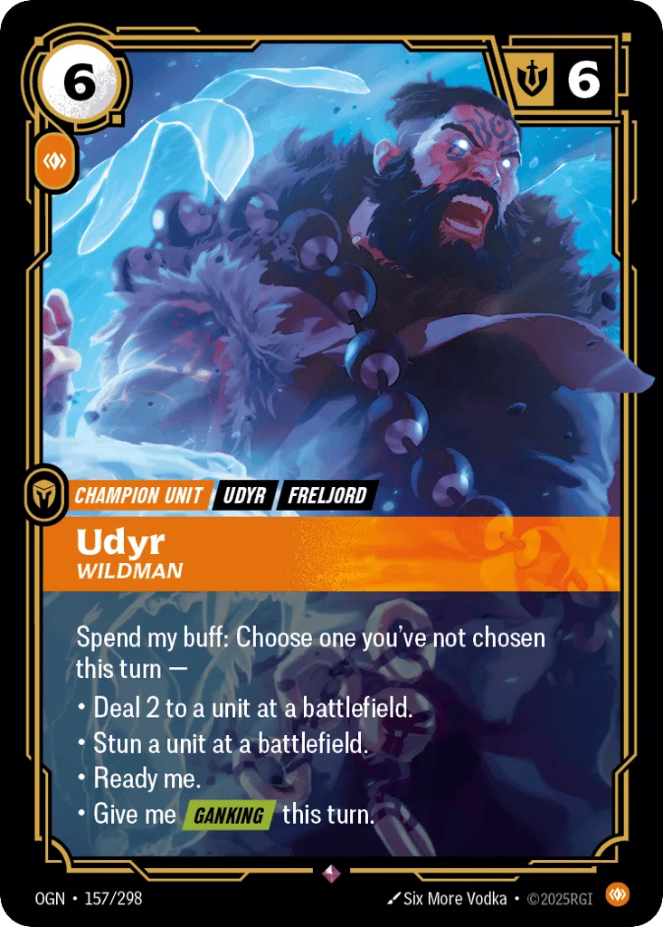 Udyr, Wildman · Origins