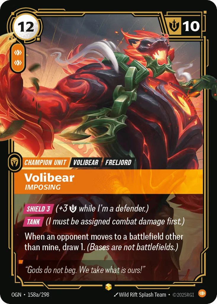 Volibear, Imposing · Origins