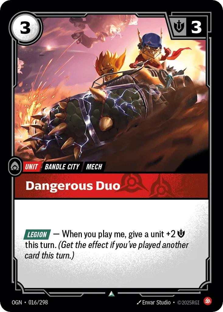 Dangerous Duo · Origins