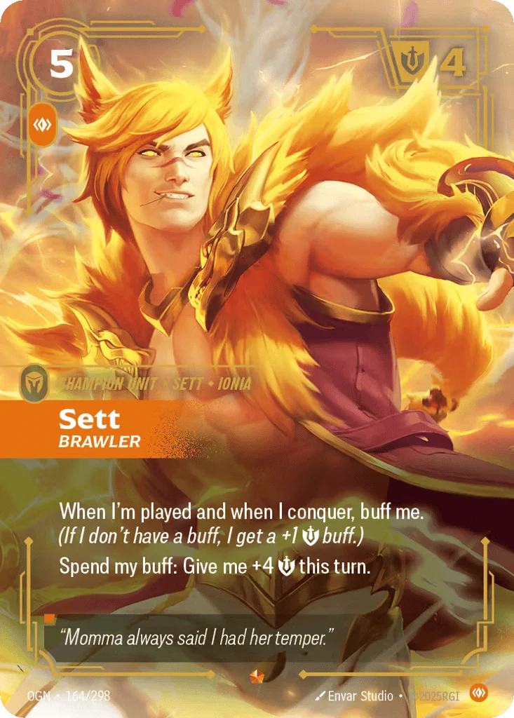 Sett, Brawler · Origins