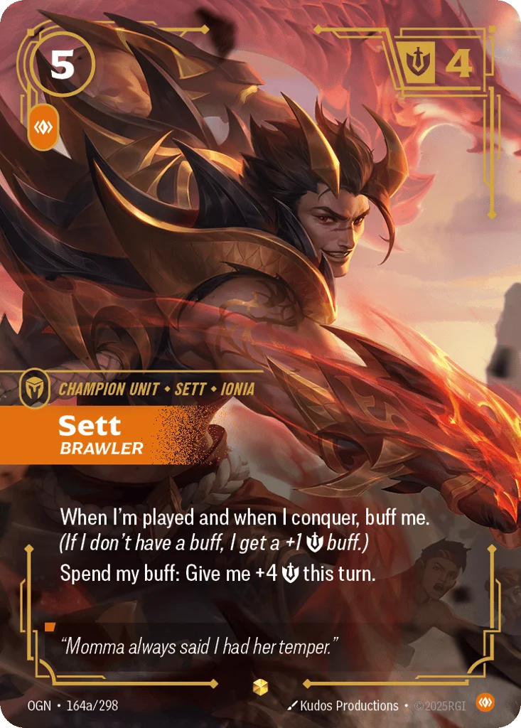 Sett, Brawler · Origins