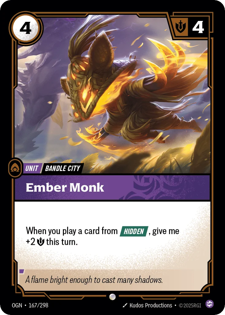 Ember Monk · Origins