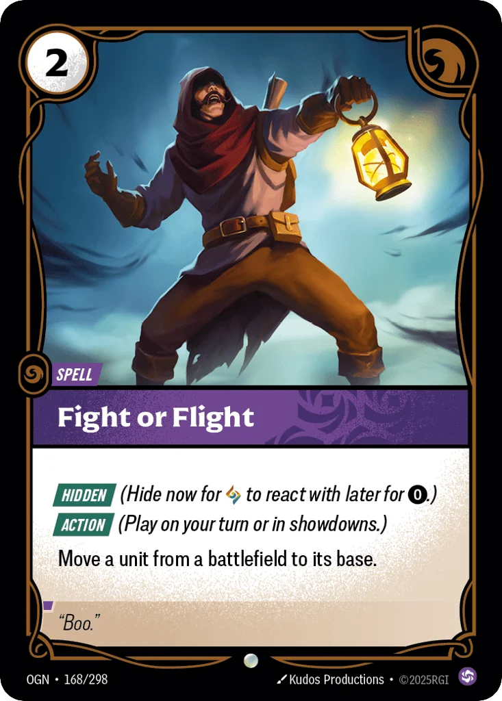Fight Or Flight · Origins