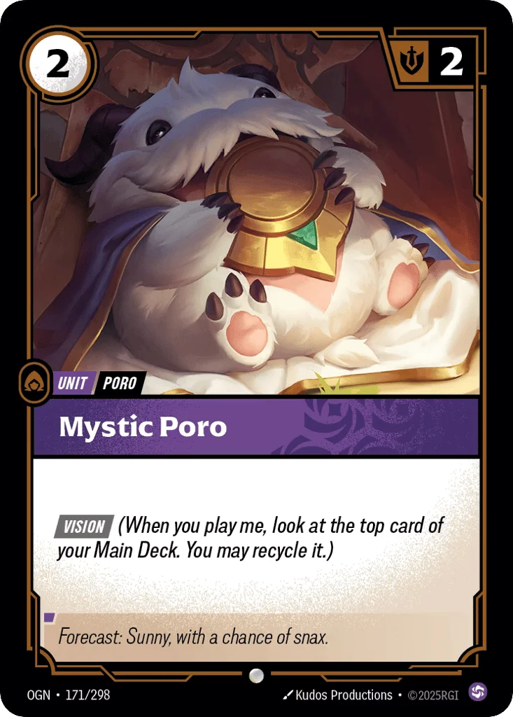 Mystic Poro · Origins