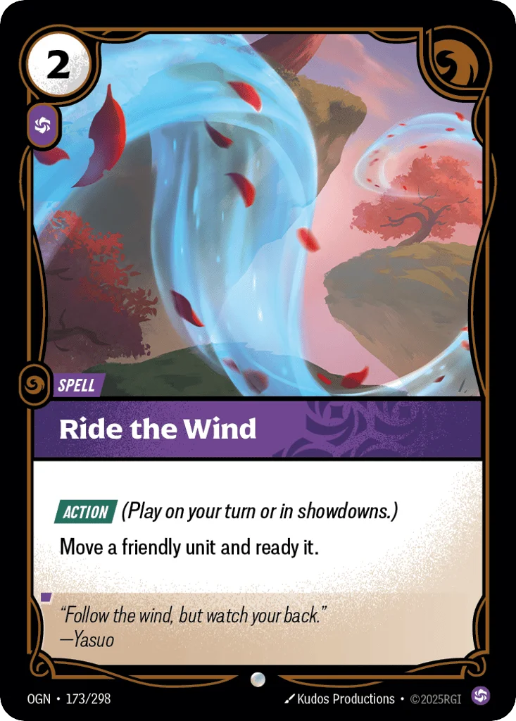 Ride The Wind · Origins