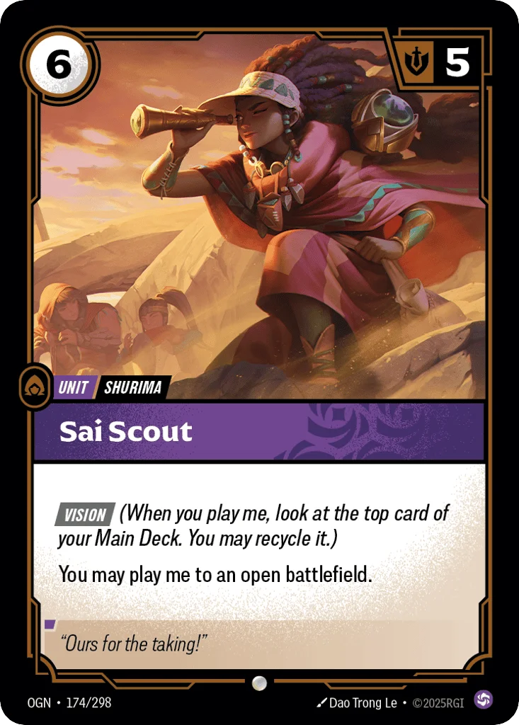 Sai Scout · Origins