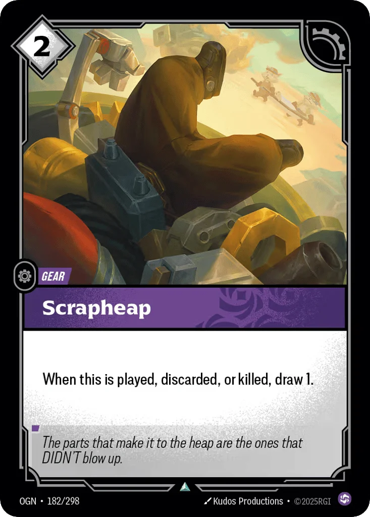 Scrapheap · Origins