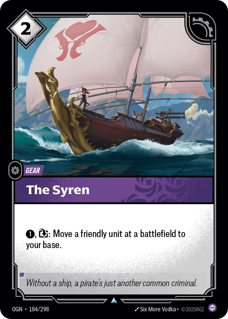 The Syren · Origins