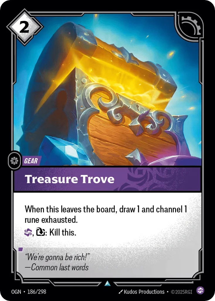 Treasure Trove · Origins