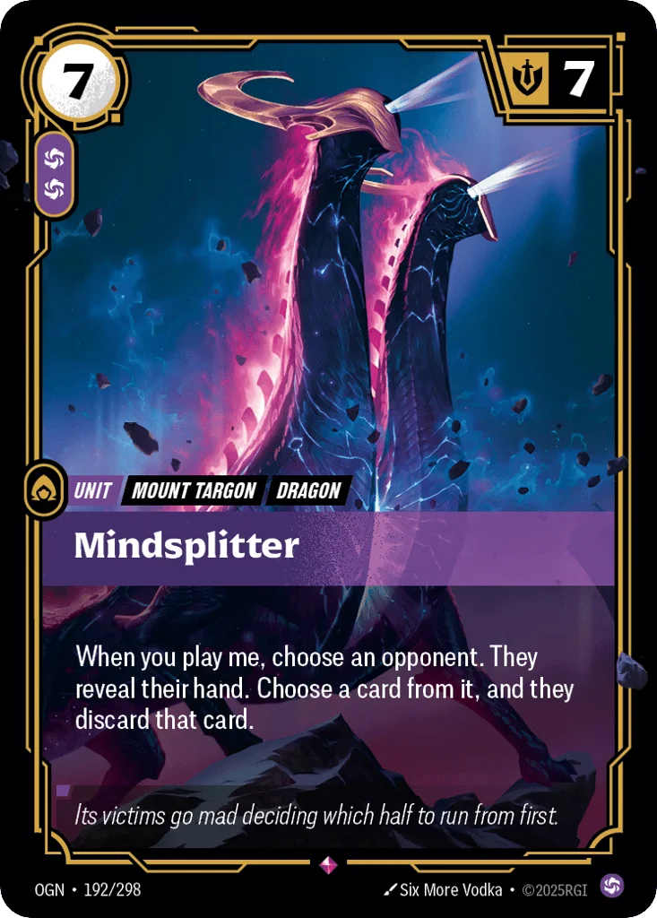 Mindsplitter · Origins