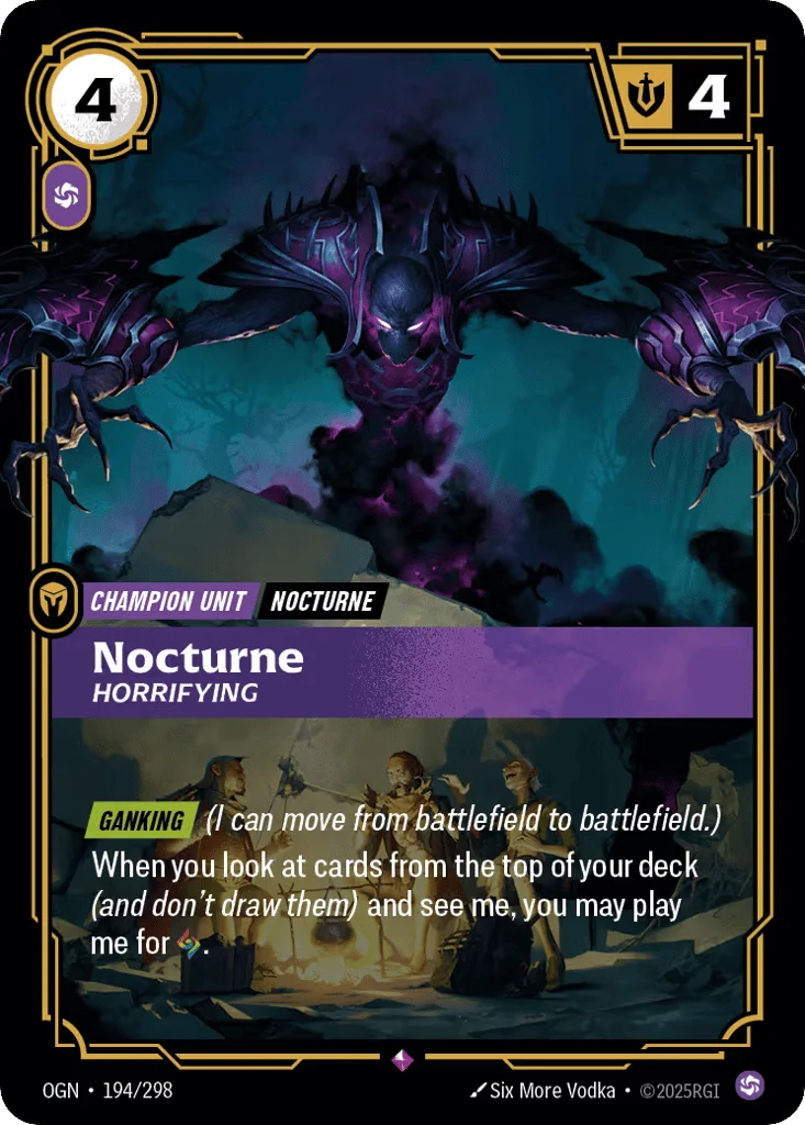 Nocturne, Horrifying · Origins