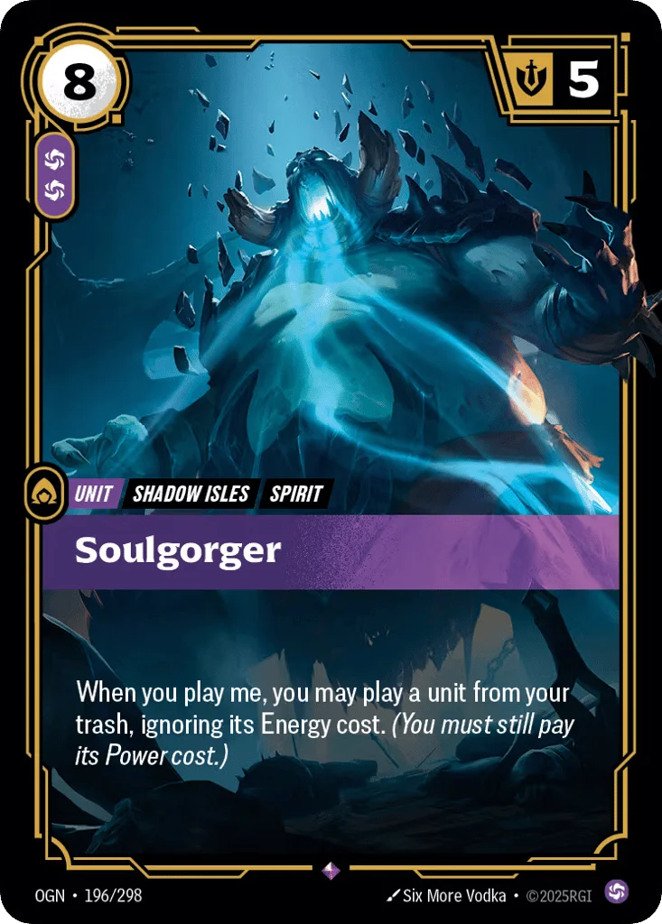 Soulgorger · Origins