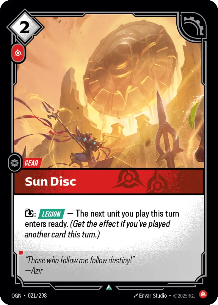 Sun Disc · Origins