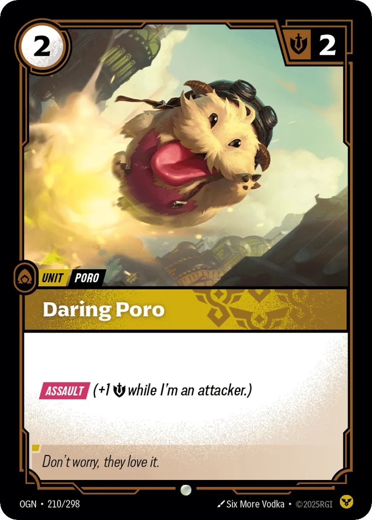 Daring Poro · Origins