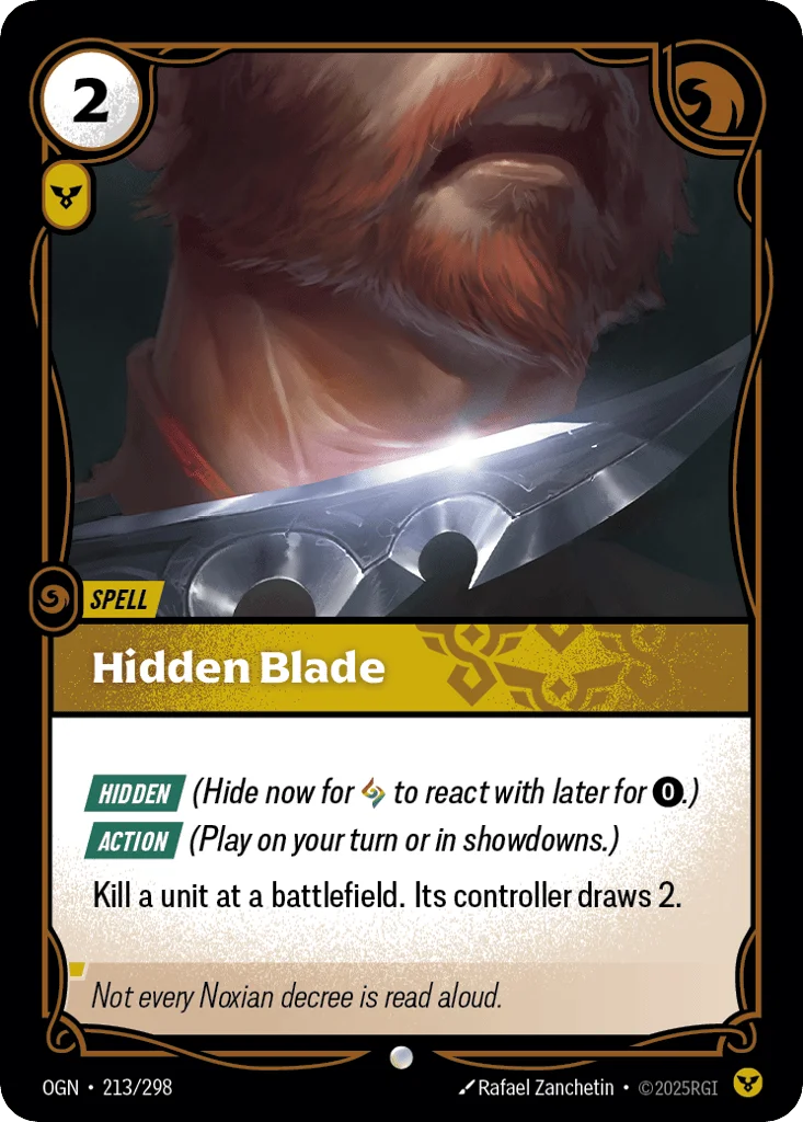 Hidden Blade · Origins