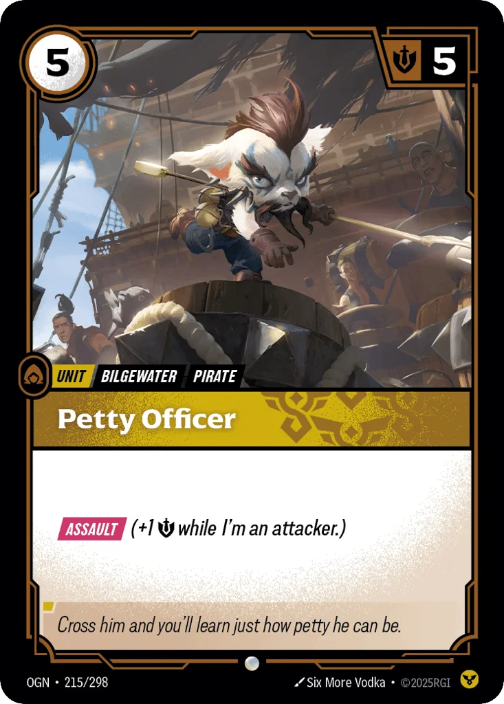 Petty Officer · Origins