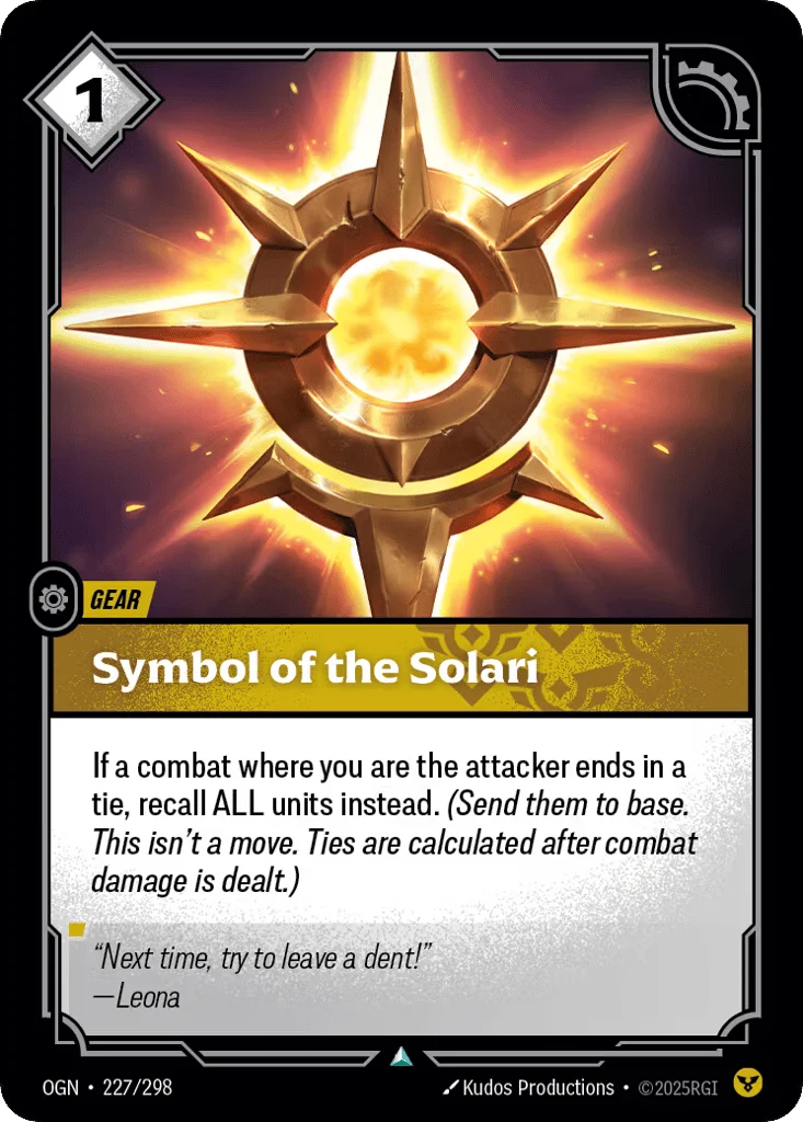 Symbol Of The Solari · Origins