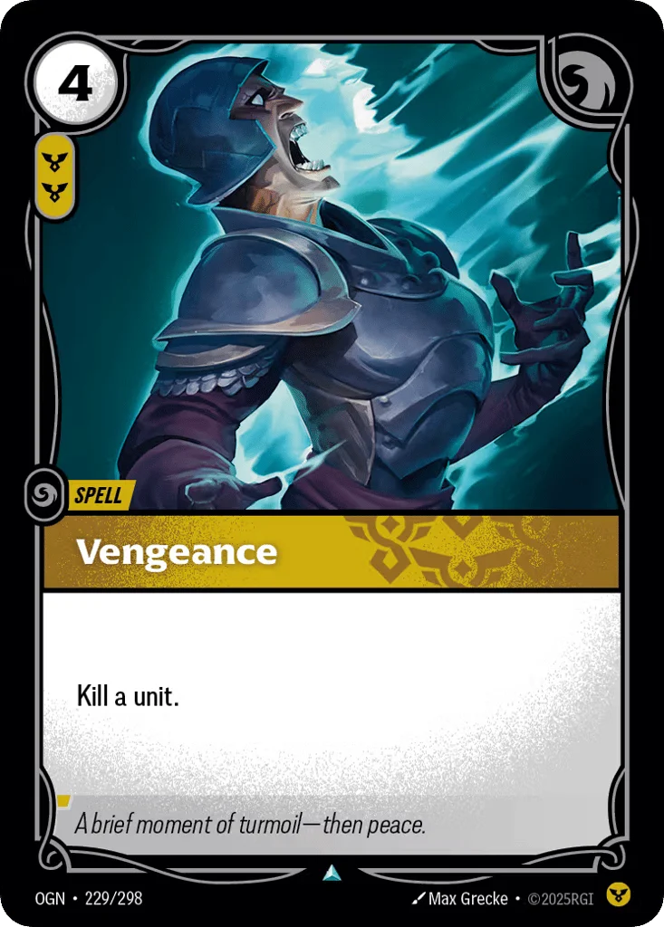 Vengeance · Origins