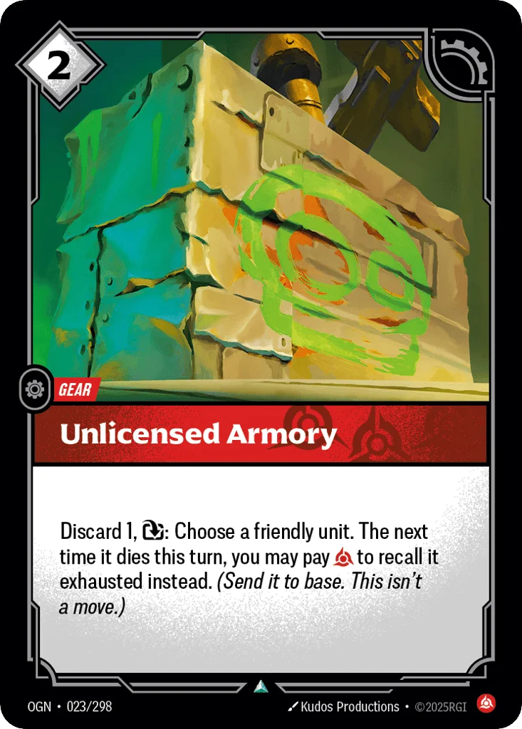 Unlicensed Armory · Origins