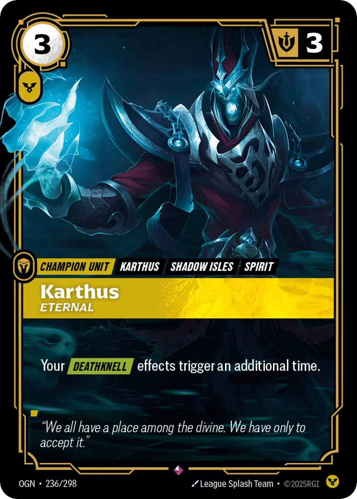Karthus, Eternal · Origins