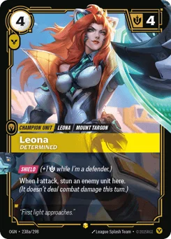 Leona, Determined