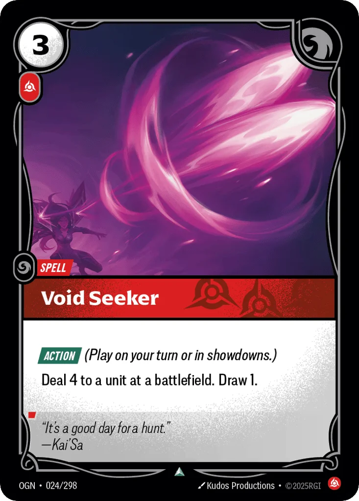 Void Seeker · Origins