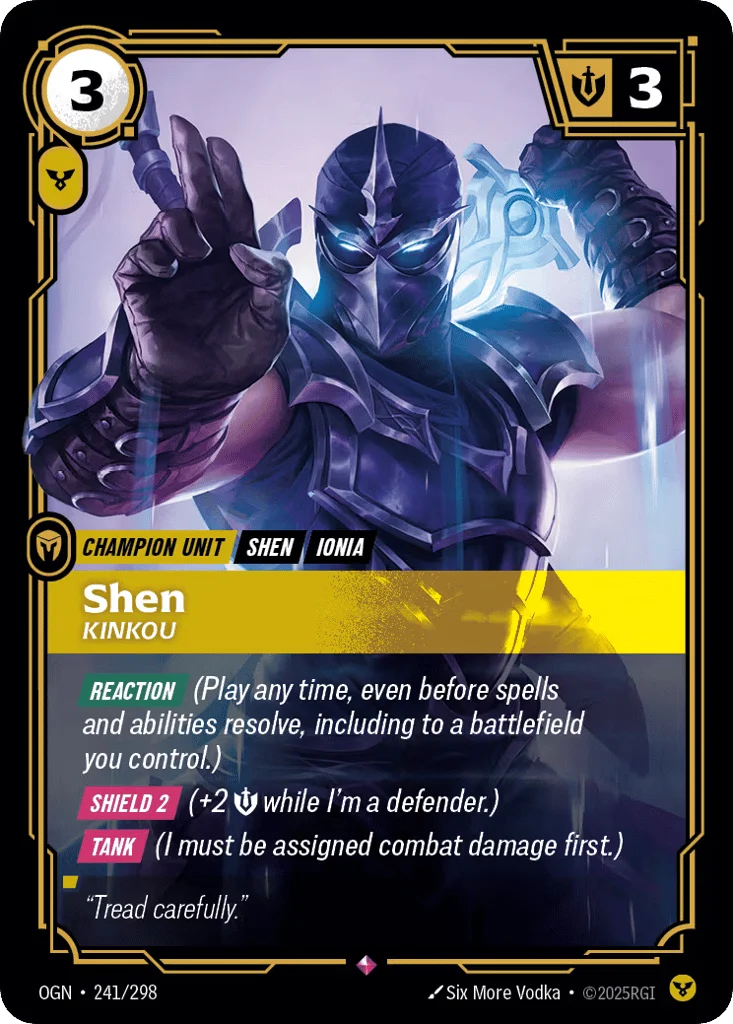 Shen, Kinkou · Origins
