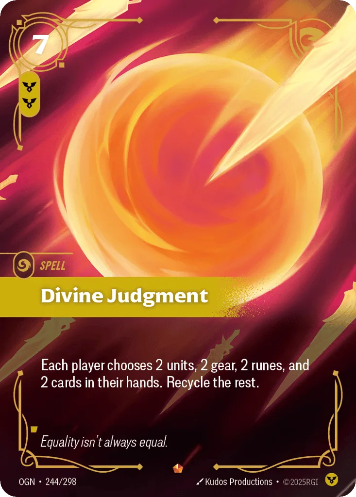 Divine Judgment · Origins