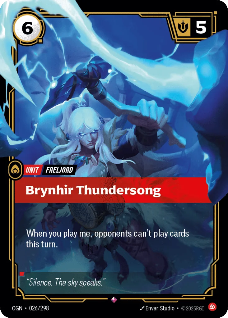 Brynhir Thundersong · Origins