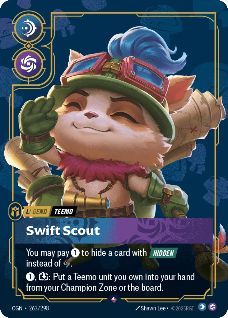 Swift Scout · Origins