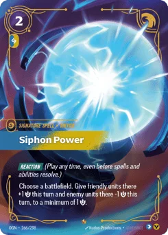 Siphon Power