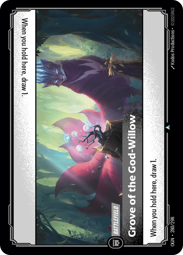 Grove Of The God-willow · Origins