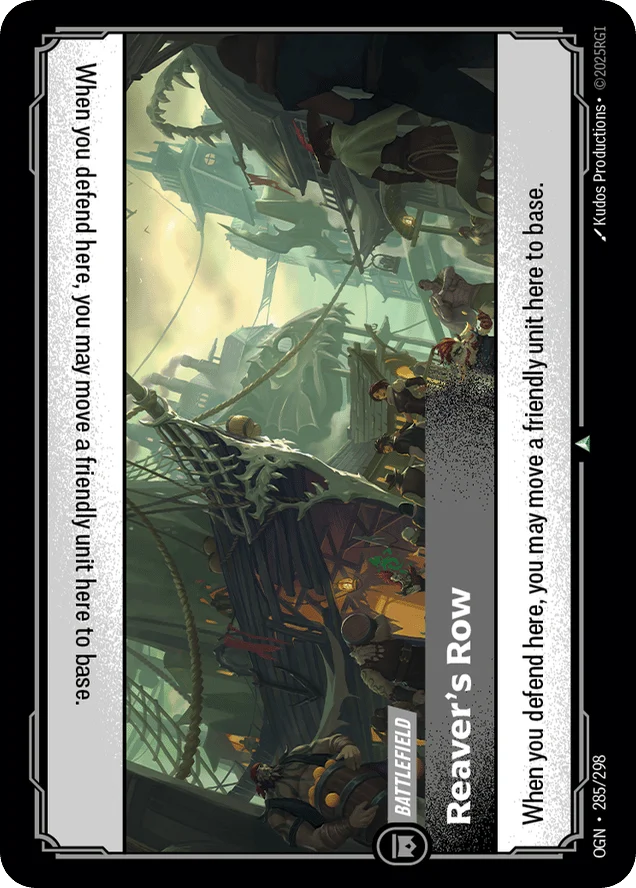 Reaver's Row · Origins