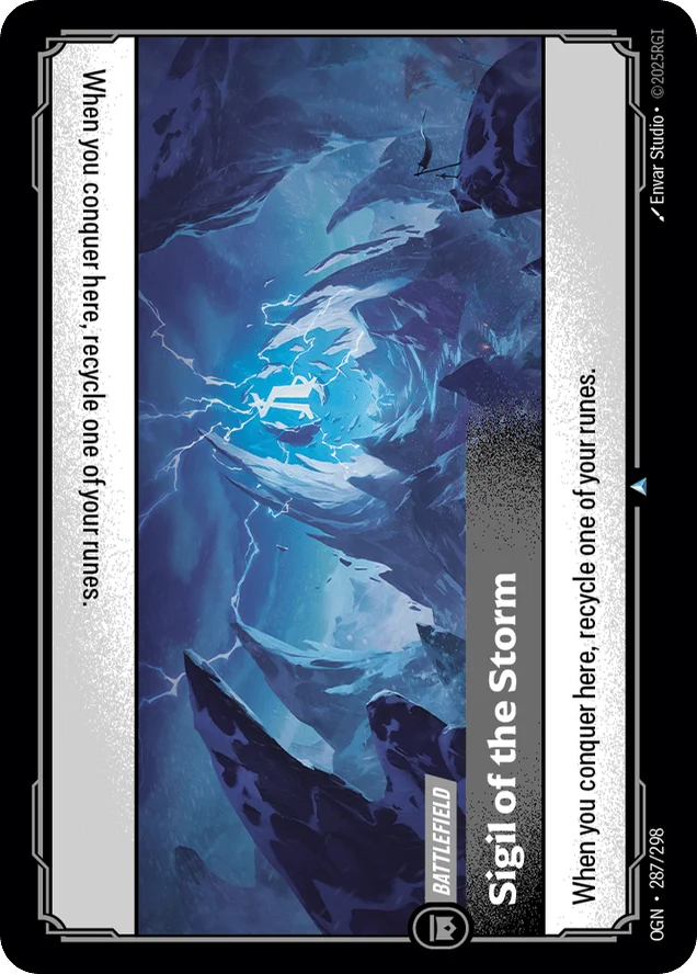 Sigil Of The Storm · Origins