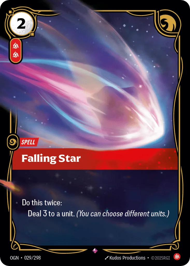 Falling Star · Origins